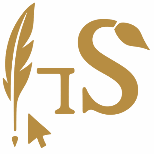 Logo Hetni Studio doré sur fond transparent.